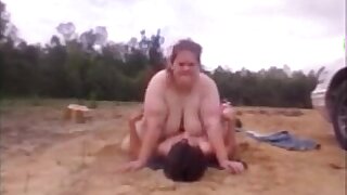 Wife & Husband Have Public Sex & Takes Cum Inwards Fat Pussy