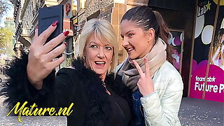 56 Year Old MILF Amy Heads On Tinder Tryst With Inexperienced Teen Francesca DiCaprio